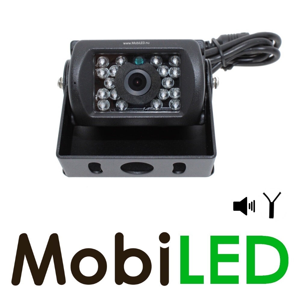 Reversing camera kit for rear view mirror wired