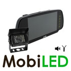 Reversing camera kit for rear view mirror wired