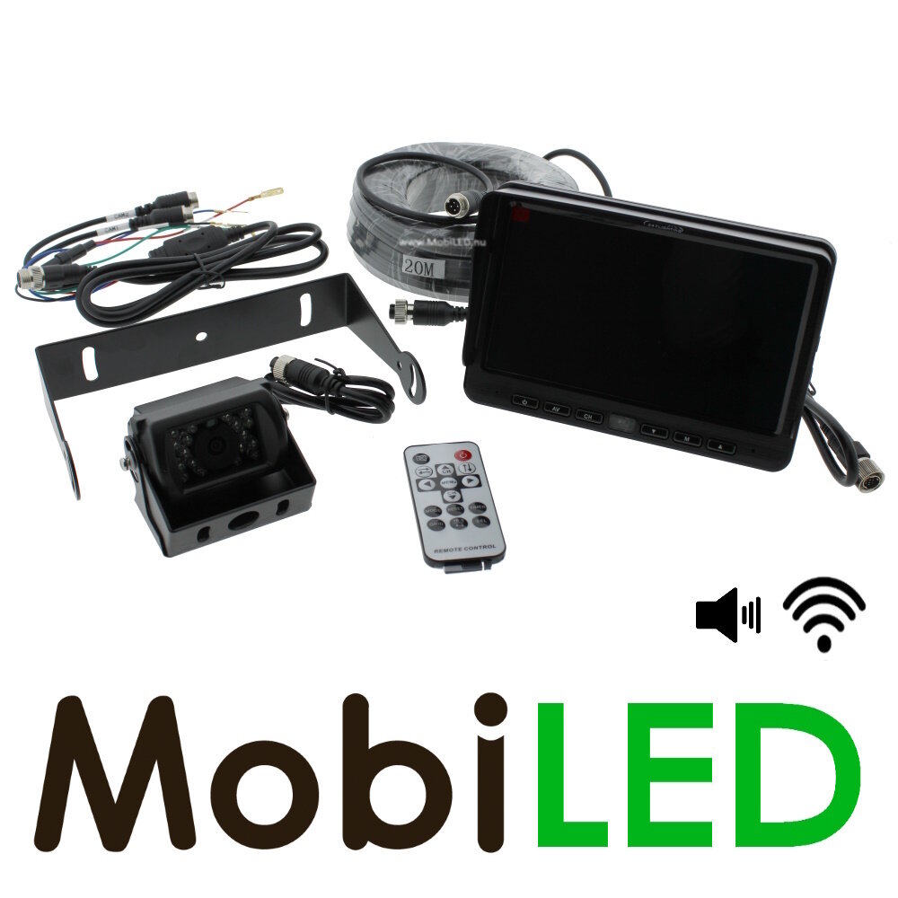 Kit de caméra de recul , moniteur et caméra sans fil (max 4 caméras)
