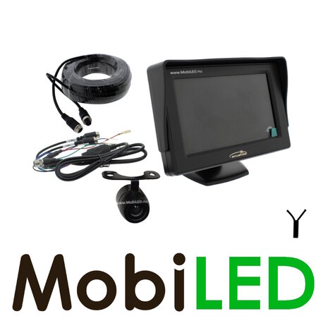 Kit de caméra de recul, 4,3" display et caméra avec fil Kit de caméra de recul, 4,3" display et caméra avec fil