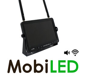 Quad monitor 9" wireless