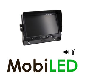 Split screen monitor 7" for wired camera's Split screen monitor 7" for wired camera's