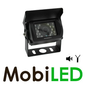 Reversing camera wired with audio