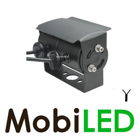 Appareil photo avec 2 objectifs réglables séparément couleur