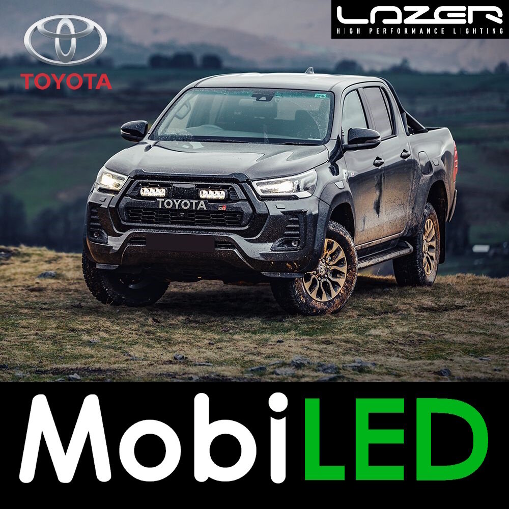 LAZER LAZER Grille kit with Tripple-R 750 Toyota Hilux GR Sport 2023+ LAZER LAZER Grille kit with Tripple-R 750 Toyota Hilux GR Sport 2023+