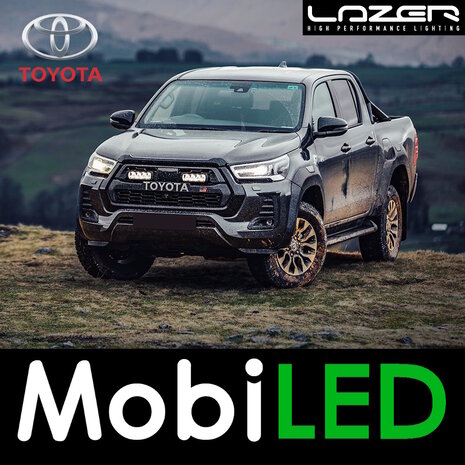 LAZER LAZER Grille kit with Tripple-R 750 Toyota Hilux GR Sport 2023+ LAZER LAZER Grille kit with Tripple-R 750 Toyota Hilux GR Sport 2023+
