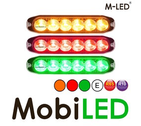 M-LED M-LED Tri-color flitser amber / rood / groen M-LED M-LED Tri-color flitser amber / rood / groen