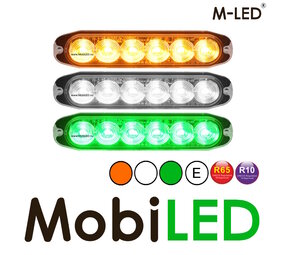 M-LED M-LED Clignotant tricolore  ambre / blanc / vert M-LED M-LED Clignotant tricolore  ambre / blanc / vert