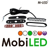 M-LED M-LED Flash tricolore ambre/blanc/vert E-marque M-LED M-LED Flash tricolore ambre/blanc/vert E-marque
