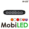 M-LED M-LED Tri-color flitser amber / wit / rood E-keur M-LED M-LED Tri-color flitser amber / wit / rood E-keur