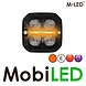 M-LED M-LED Flash ambre avec feu de position ambre/blanc E-marque M-LED M-LED Flash ambre avec feu de position ambre/blanc E-marque