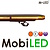 M-LED Kit de toit avec conseiller de circulation 120cm dark look