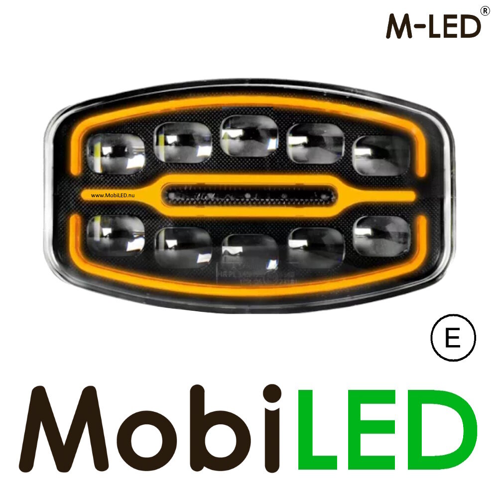 M-LED M-LED Projecteur avec feu de position blanc/ambre E-marque