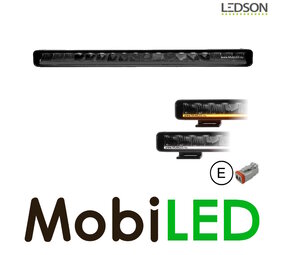 LEDSON Barre LED Orbix21+ avec feu de position ambre/blanc 90W