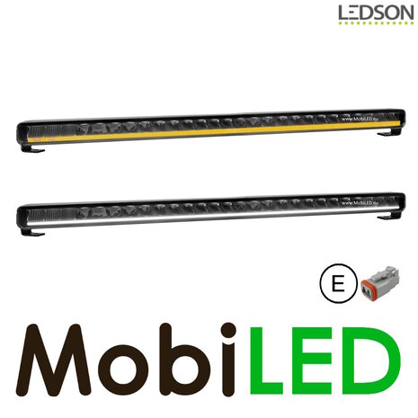 LEDSON Ledson barre LED Orbix31+ avec feu de position ambre/blanc 135W E-marque