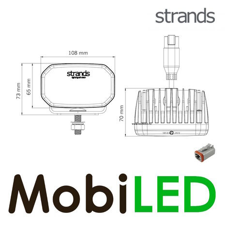 Strands Strands FOR9T No-Glare Lampe de travail 31 W Strands Strands FOR9T No-Glare Lampe de travail 31 W