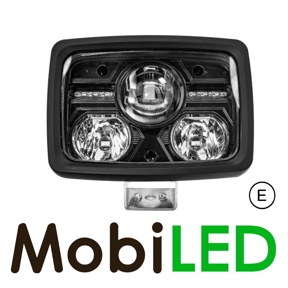 Headlight high and low beam universal E-mark
