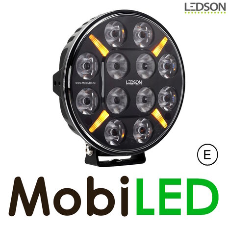 LEDSON Pollux9+ 9"120W verstraler met positielicht wit/amber 3-gen LEDSON Pollux9+ 9"120W verstraler met positielicht wit/amber 3-gen