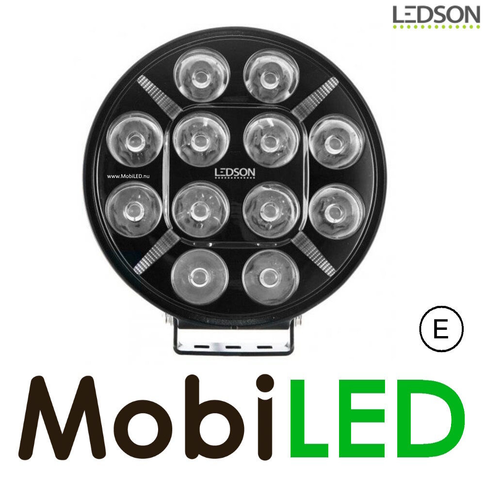 LEDSON Pollux9+ 9" 120 W Verstraler met positielicht wit/amber 3-gen LEDSON Pollux9+ 9" 120 W Verstraler met positielicht wit/amber 3-gen