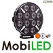 LEDSON Pollux9+ 9" 120W spotlight with position light white/amber and flash LEDSON Pollux9+ 9" 120W spotlight with position light white/amber and flash