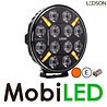 LEDSON Pollux9+ 9" 120W verstraler met positielicht wit/amber en flitser LEDSON Pollux9+ 9" 120W verstraler met positielicht wit/amber en flitser