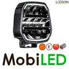 LEDSON Ledson Epix9+ 9" 180W Verstraler met positielicht wit/amber en flitser Zwart