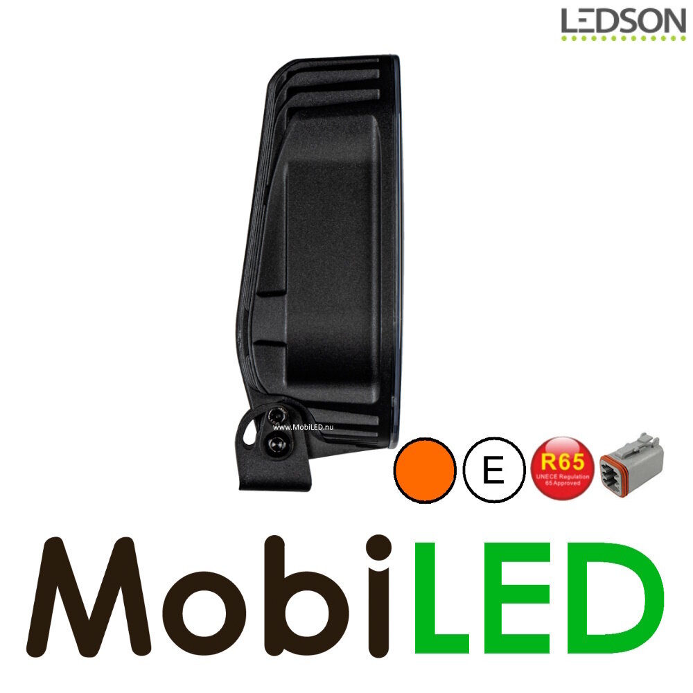 LEDSON Ledson Epix9+ 9" 180W verstraler met amber/wit positielicht en flitser Zwart E-keur LEDSON Ledson Epix9+ 9" 180W verstraler met amber/wit positielicht en flitser Zwart E-keur