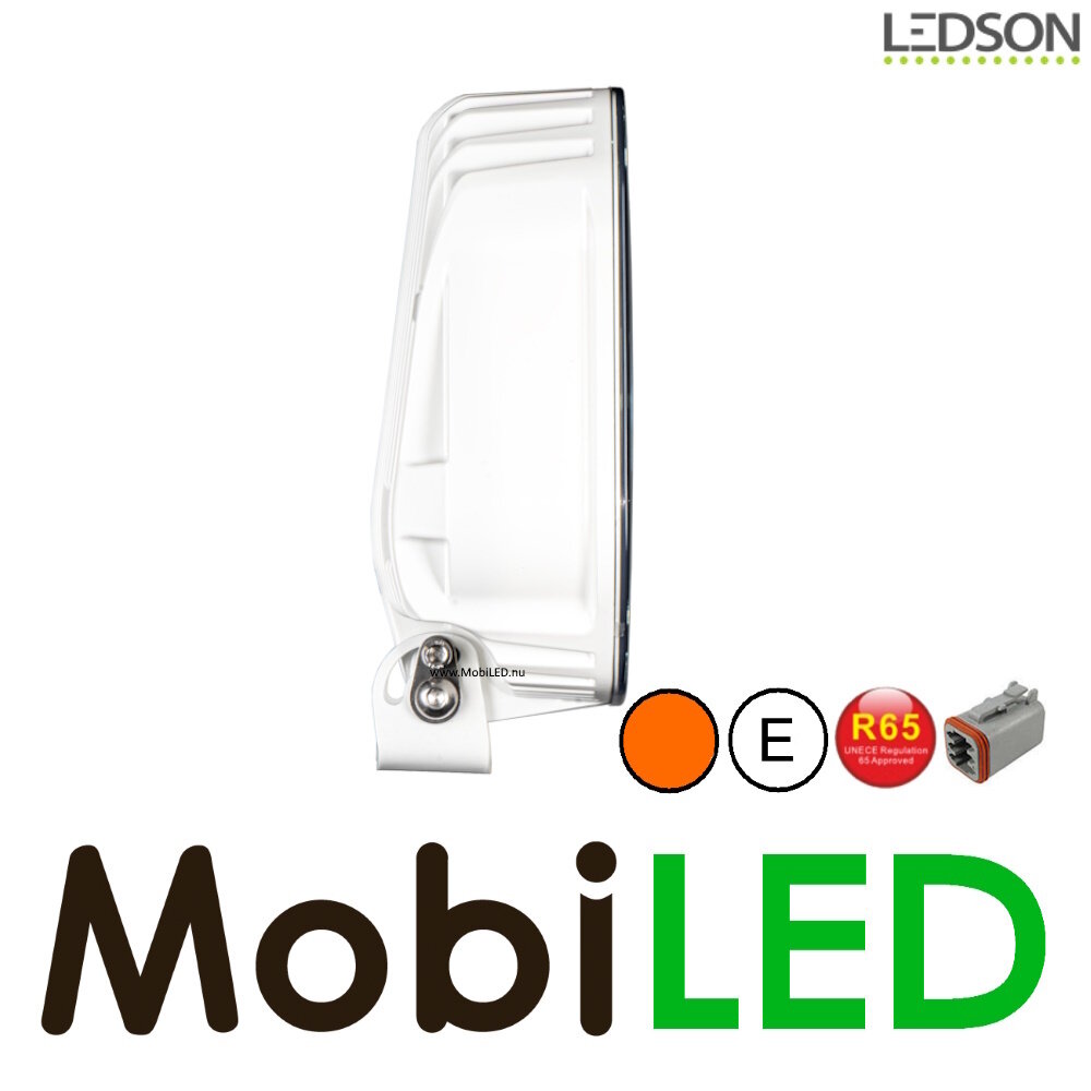 LEDSON Ledson Epix9+ 9" 180W projecteur loin avec feu de position blanc/ambre et flash Blanc