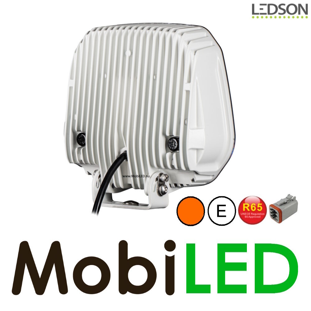 LEDSON Ledson Epix9+ 9" 180W Projecteur avec feu de position blanc/ambre et flash Blanc LEDSON Ledson Epix9+ 9" 180W Projecteur avec feu de position blanc/ambre et flash Blanc