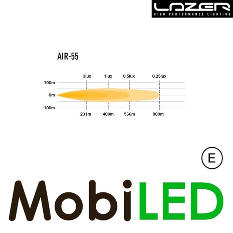 LAZER LAZER Air-55 410 mm 55W E-mark