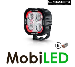 LAZER Utility werklamp 50W met rood achterlicht LAZER Utility werklamp 50W met rood achterlicht