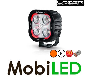 LAZER Utility lampe de travail 50W avec feu arrière rouge et flash LAZER Utility lampe de travail 50W avec feu arrière rouge et flash