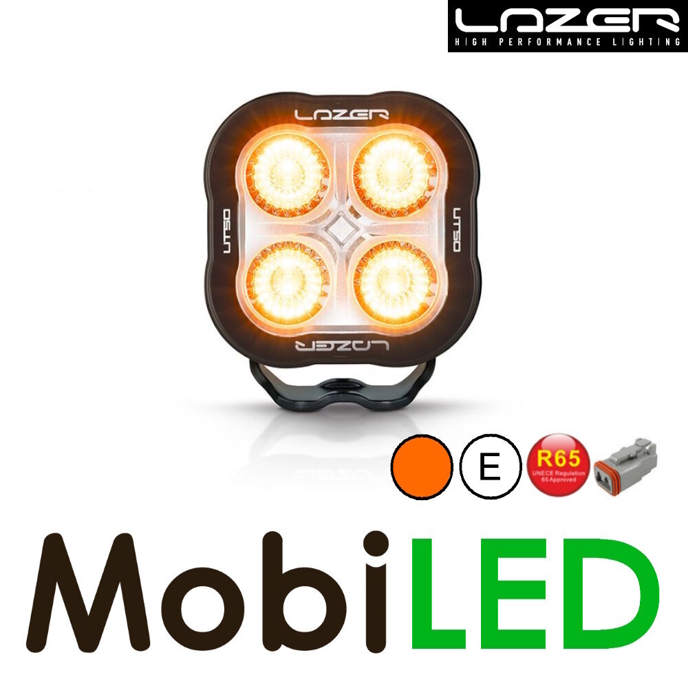 LAZER Utility werklamp 10 cm 50W met flitser E-keur