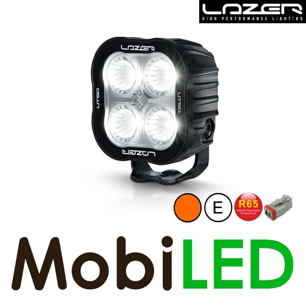 LAZER Utility work lamp 10 cm 50W with flash E-mark LAZER Utility work lamp 10 cm 50W with flash E-mark