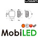 LAZER LAZER Utility werklamp 10 cm 50W met flitser E-keur LAZER LAZER Utility werklamp 10 cm 50W met flitser E-keur