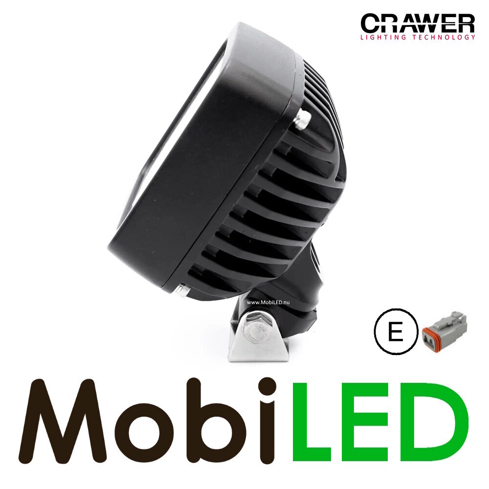 Crawer Werklamp 45W vierkant draaibaar E-keur Crawer Werklamp 45W vierkant draaibaar E-keur