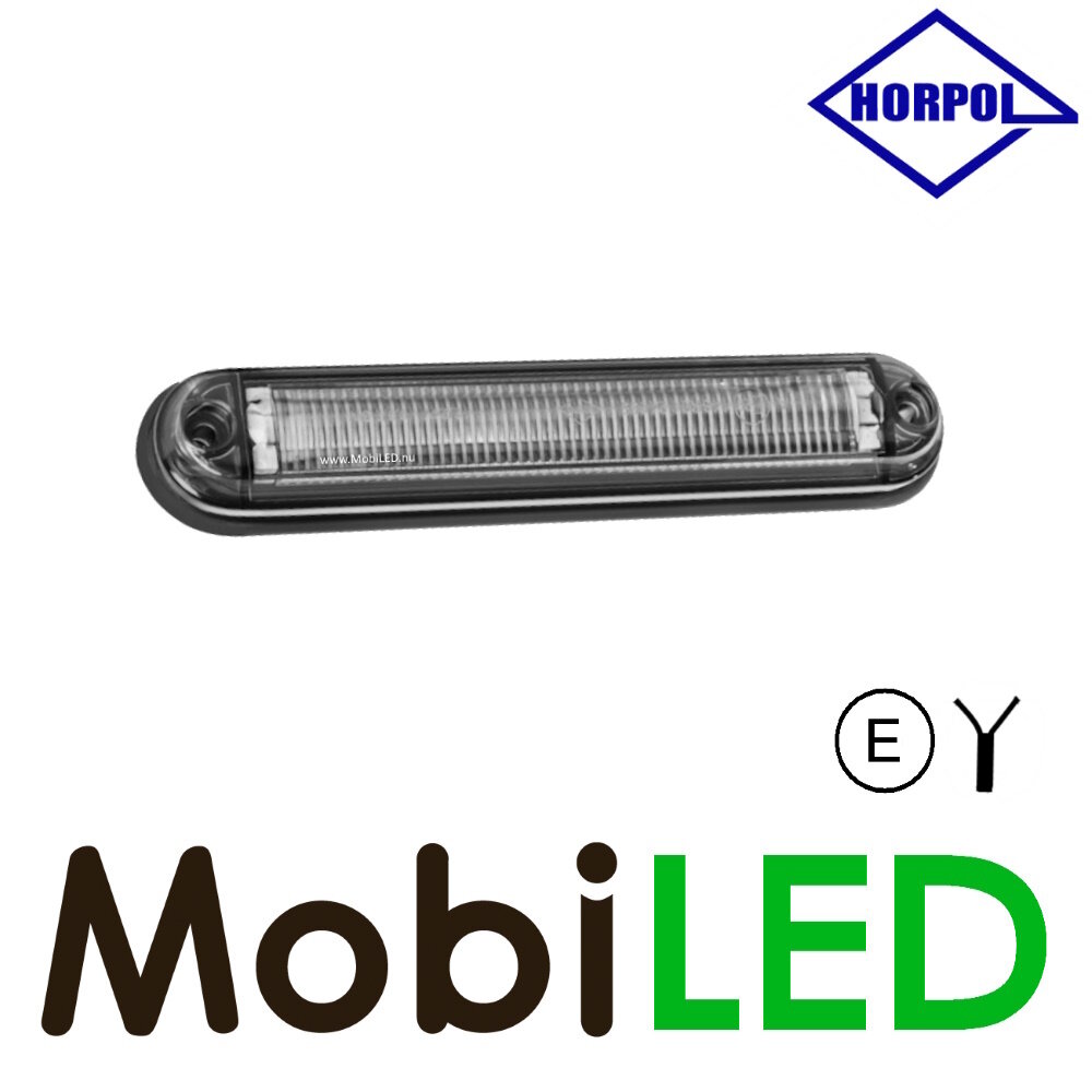 MobiLED | LED Marker Light Tube line Graphite amber E-mark - MobiLED