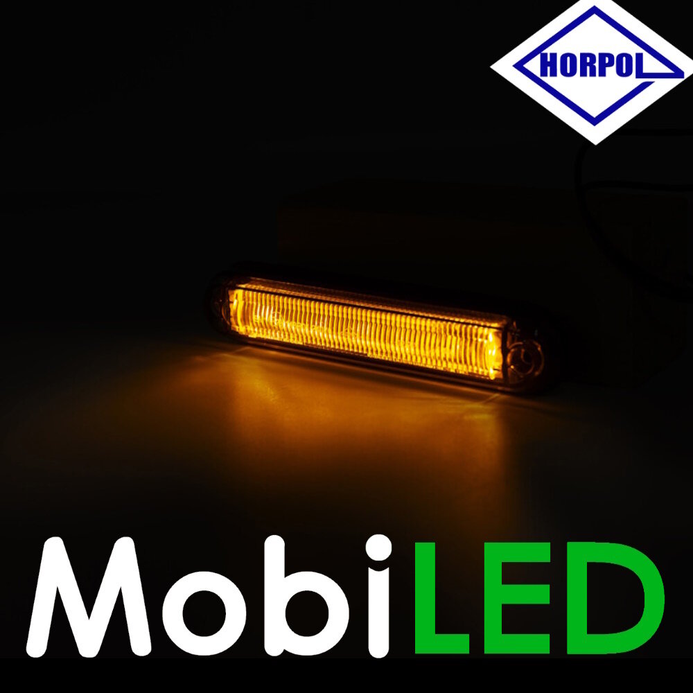 HORPOL Marker lighting Tube line Graphite amber 12-24 volts