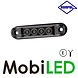 HORPOL Marquage ligne slim 4 LED rouge graphite E-marque 12-24 volts