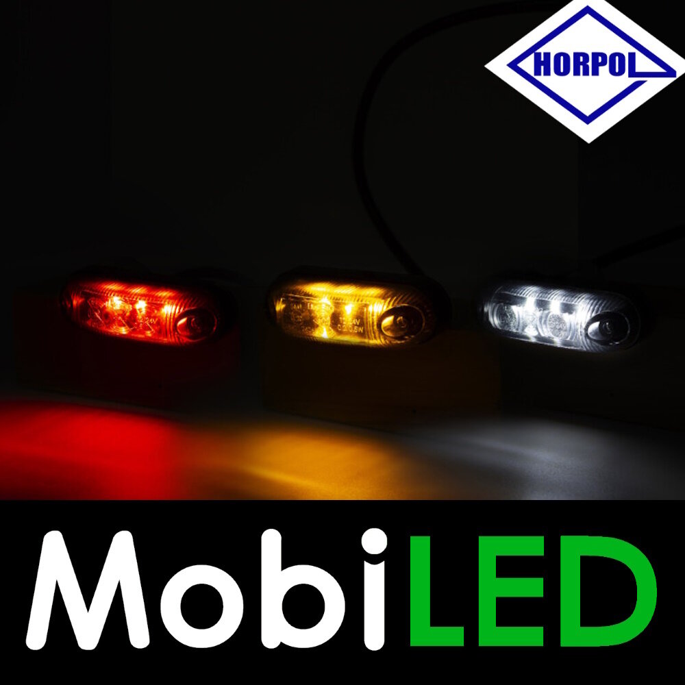 HORPOL Horpol Contour lighting graphite amber 12-24 volts E-mark