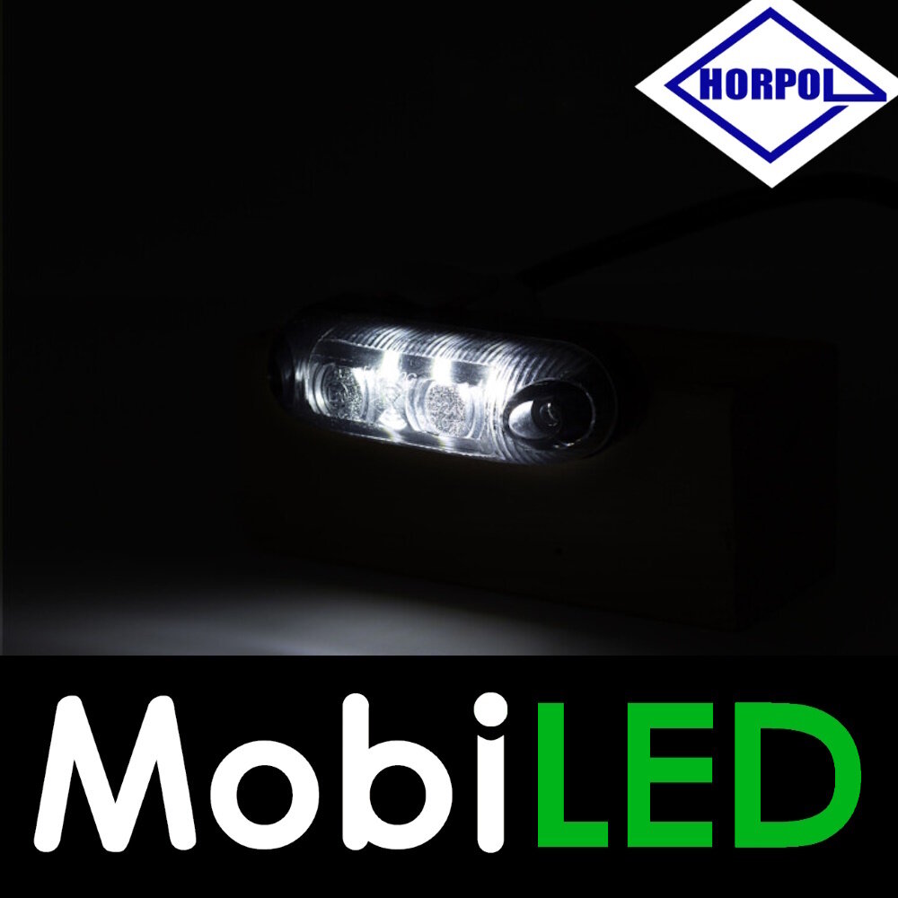 HORPOL Horpol Contour lighting Graphite white 12-24 volts E-mark