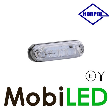 HORPOL Contour lighting White surface mounting 12-24 volts E-mark
