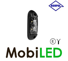 HORPOL Contourverlichting rood/wit graphite opbouw