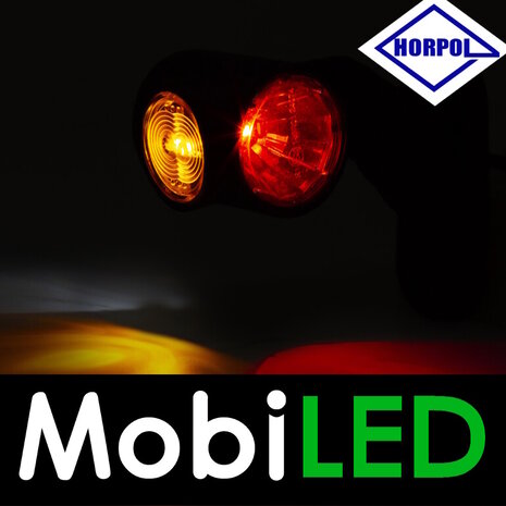 HORPOL Pendellamp rond schuin Graphite  Links 12-24 volt E-keur