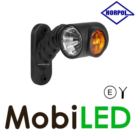 HORPOL Lampe pendentive ronde oblique Graphite Droite 12-24 volts E-mark HORPOL Lampe pendentive ronde oblique Graphite Droite 12-24 volts E-mark