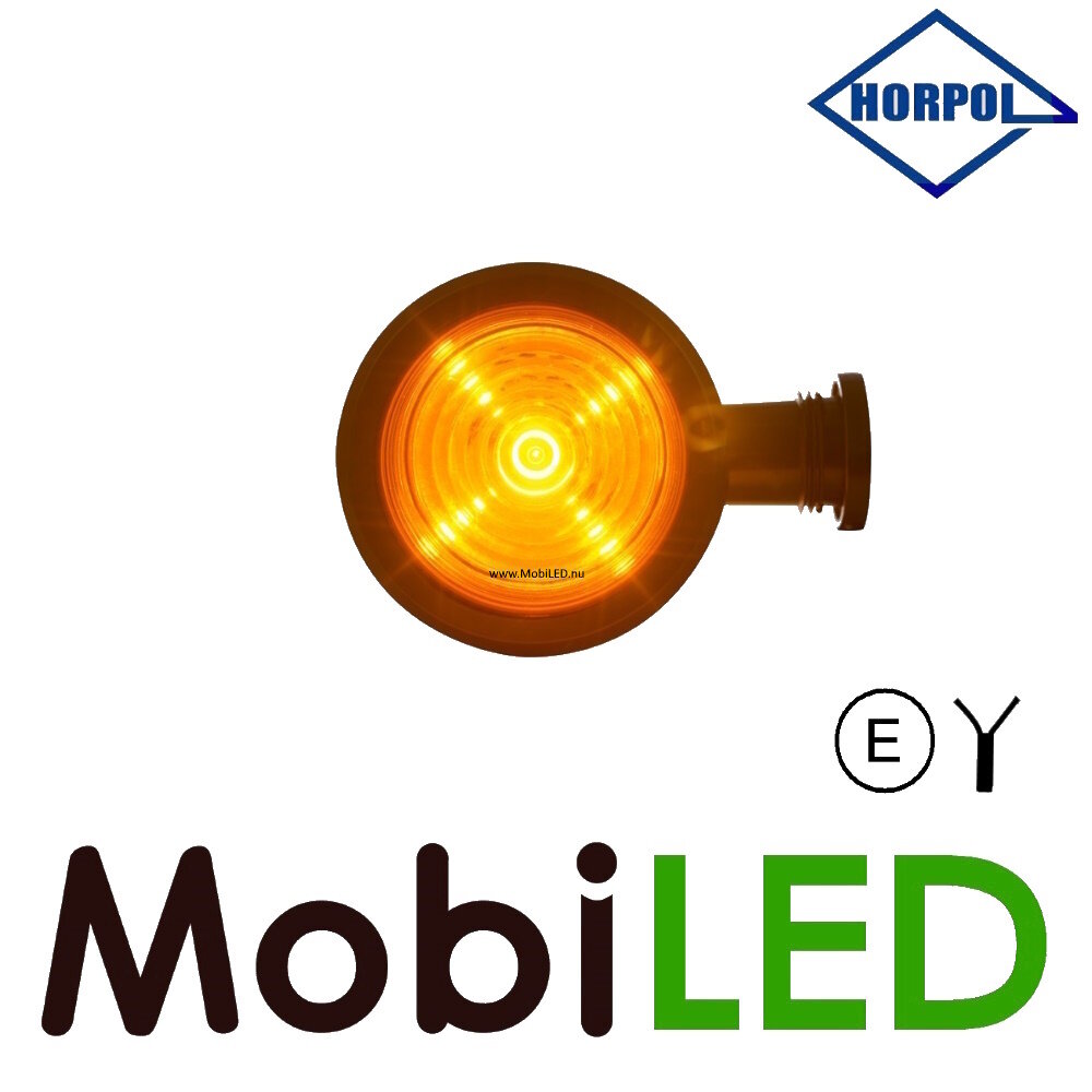 HORPOL Unit Deens model Graphite amber 12-24 volt E-keur HORPOL Unit Deens model Graphite amber 12-24 volt E-keur
