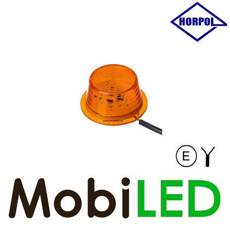 HORPOL Unit Danish model Amber 12-24 volts E-mark