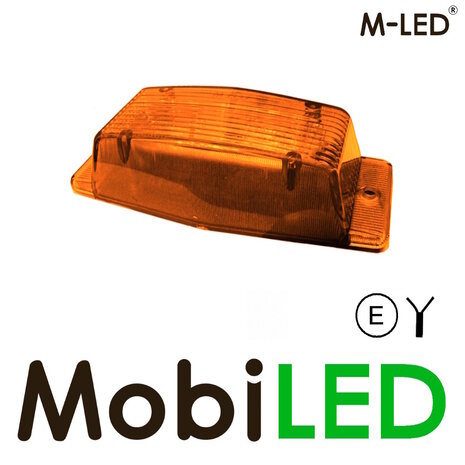 M-LED M-LED Dubbelbrander klassieke stijl Amber lens M-LED M-LED Dubbelbrander klassieke stijl Amber lens