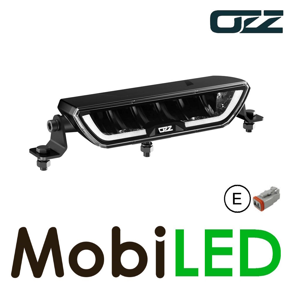 OZZ OZZ XB1  22,8 cm  dynamic start-up dual color met DRL Zwart