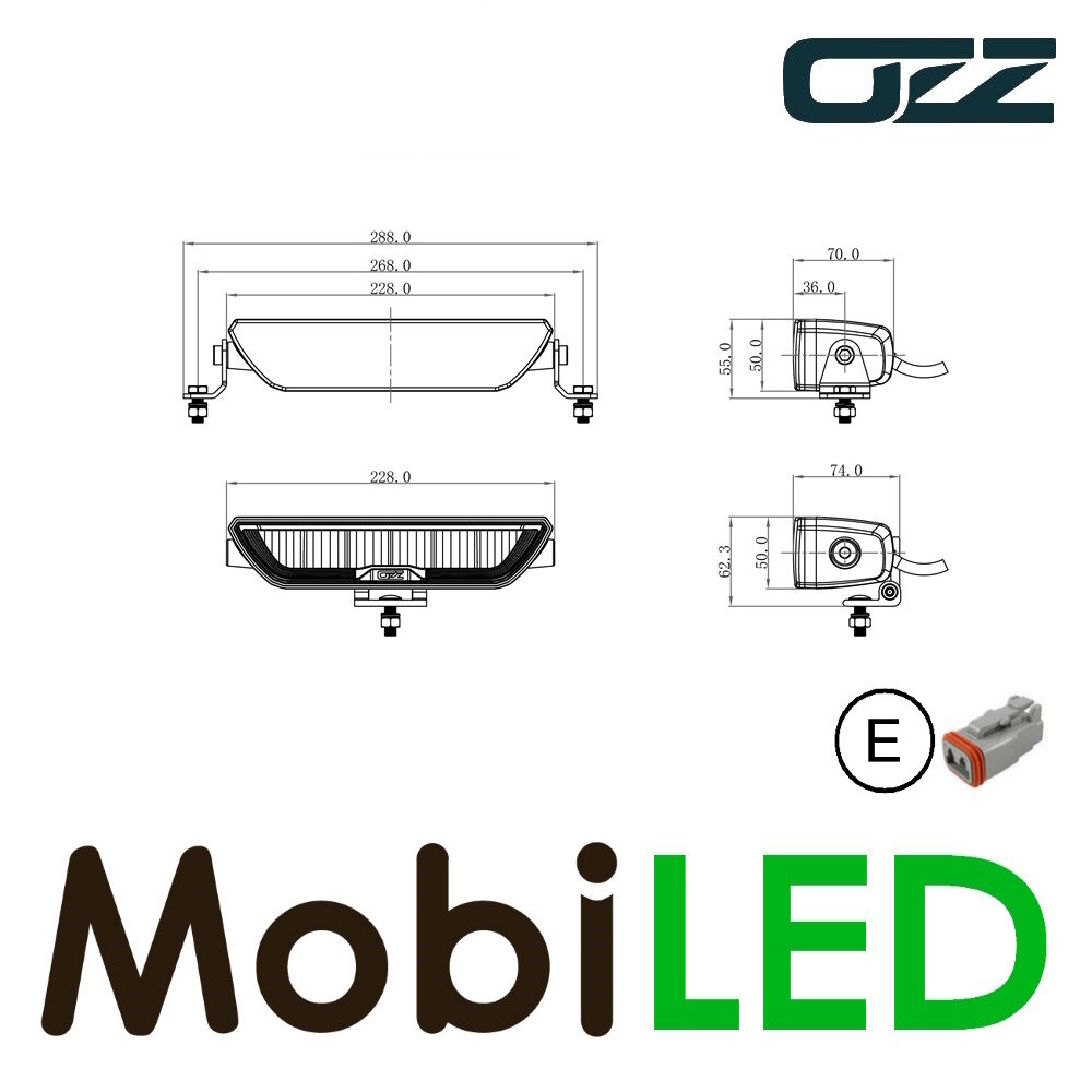 OZZ OZZ XB1  22,8 cm  dynamic start-up Wit